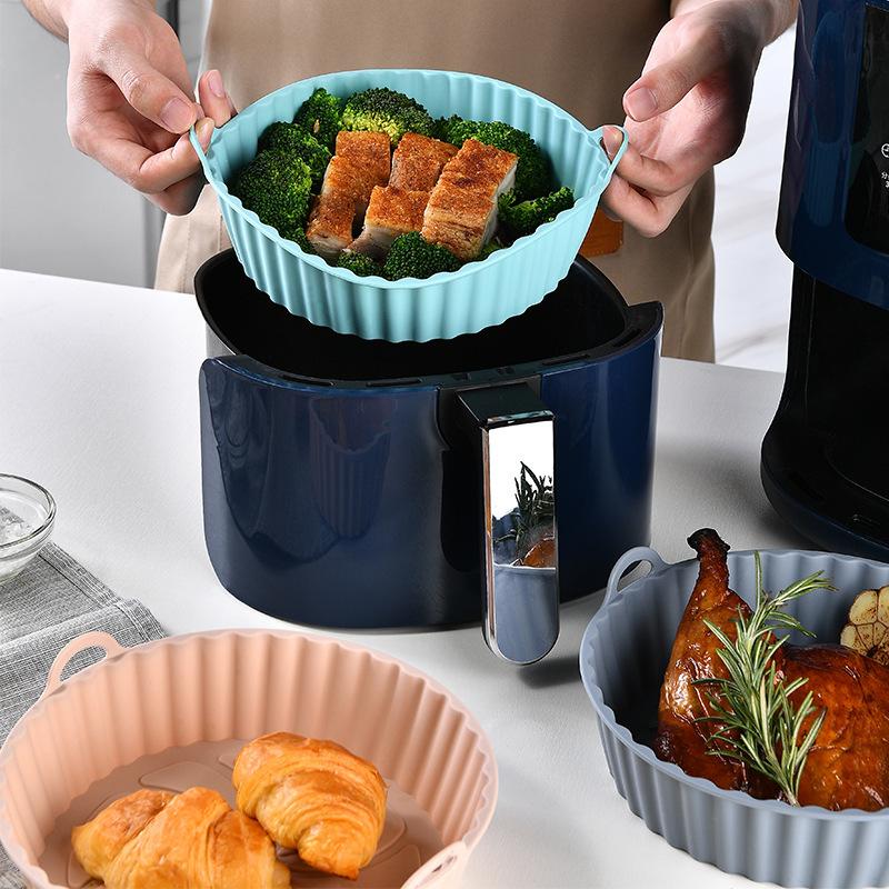 صينية سيليكون للقلاية الهوائية - مراجعة Air Fryer Silicone Pot Liner وسعره