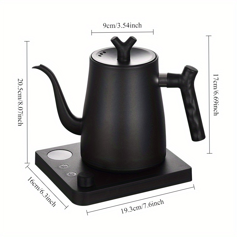غلاية كهربائية بعنق مرن سعة 1. - مراجعة Electric Kettle Temperature Control وسعره