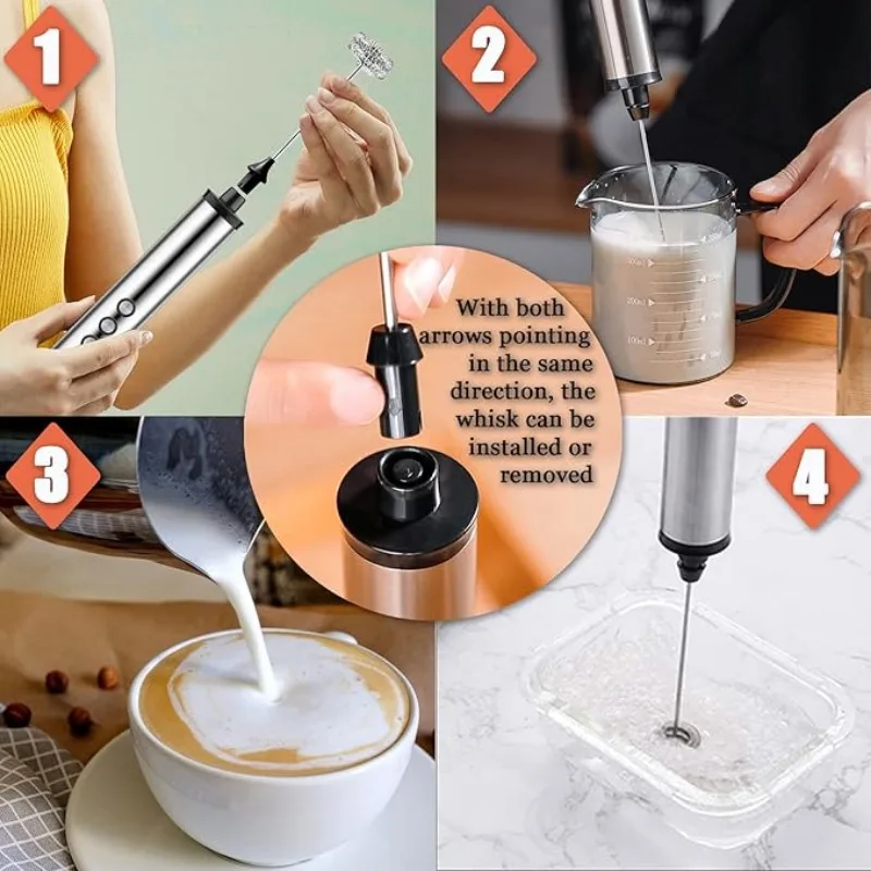 جهاز كهربائي متعدد الاستخدامات - مراجعة Electric Milk Frother Handheld وسعره