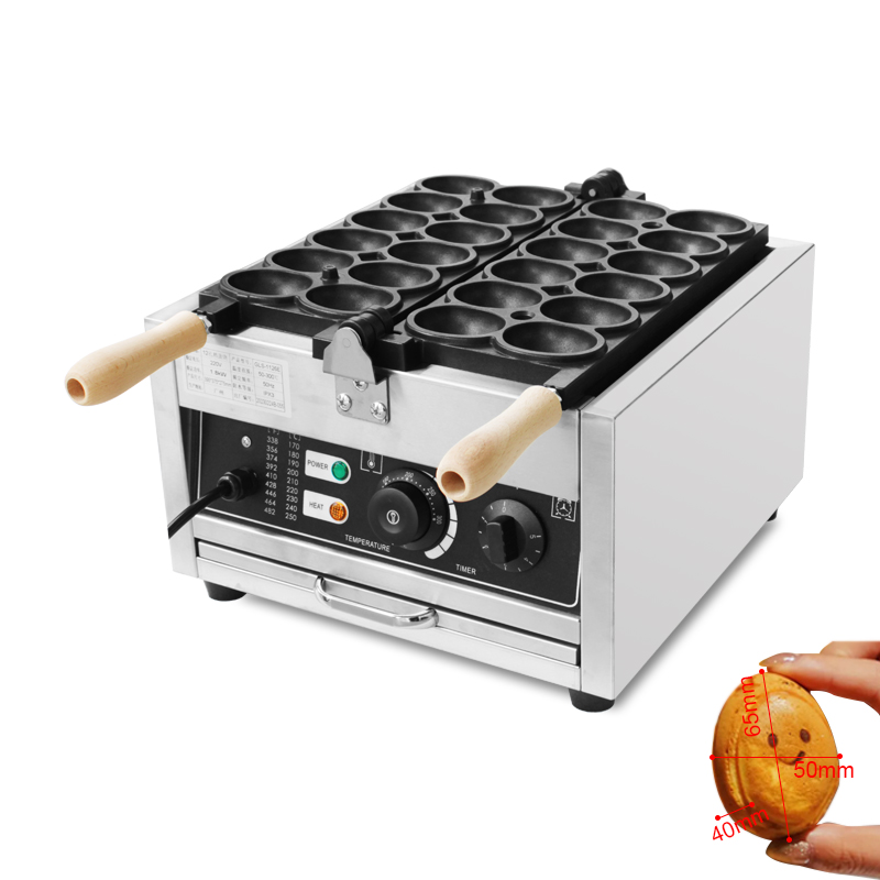 آلة صنع الوافل على شكل بيض الإ - مراجعة Mini Waffle Maker Machine وسعره
