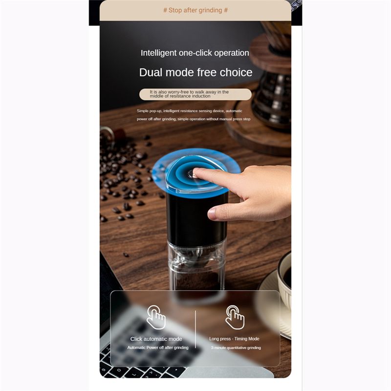 【أدوات الطحن】 مطحنة قهوة تعمل  - مراجعة Coffee Bean Grinder Electric وسعره