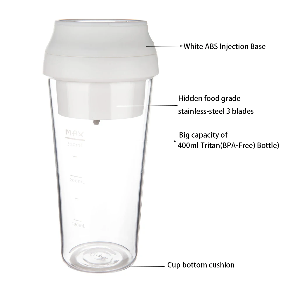 خلاط كهربائي لاسلكي قابل لإعاد - مراجعة Portable Blender Usb Rechargeable وسعره