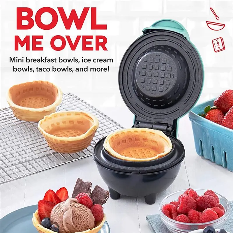جهاز صنع الوافل المنزلي، صانع  - مراجعة Mini Waffle Maker Machine وسعره